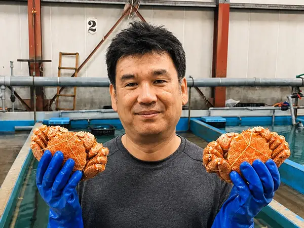 毛ガニのプロが厳選しています。