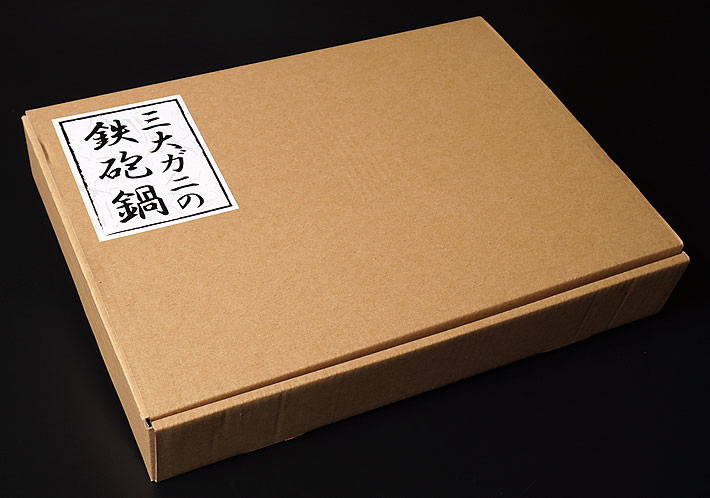 札幌すすきの「いそ舟」監修三大かに鉄砲鍋セット化粧箱