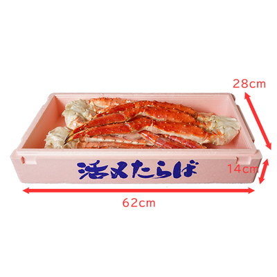 【超早割】【送料無料】タラバガニ足 極太5Lサイズ大容量3肩入3キロ箱 身がパンパンに詰まったカニ足